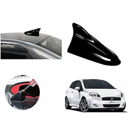 Auto Pearl ABS Black Universal Replacement Shark Fin Car Roof Antenna For Fiat Grand Punto-image-15