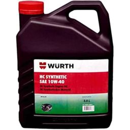 Wuerth VW-501 3.5L SAE 10W-40 HC Synthetic Engine Oil for Car, 0897110414045-picture-20