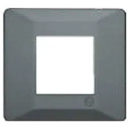 L&a;T Entice 8 Module Metal Charcoal Grey Small Size Plate, CB91308FM11 (Pack of 5)-picture-12