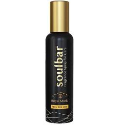 Soulbar Royal Musk 80ml Car Air Freshener Spray with Hanging Dangler, SBCP6-24
