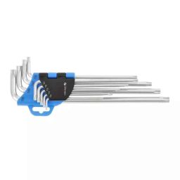 Hogert Technik 9 Pcs Tamper Torx Wrenches Extra Long, HT1W810-picture-19