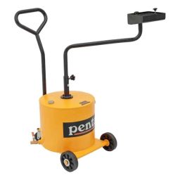 Penta 25L MS Fabricated Drum Powder Coated Waste Oil Collector for 2 Wheeler with Height Adjustable Rectangular Collection Tray, E 9A-picture-23