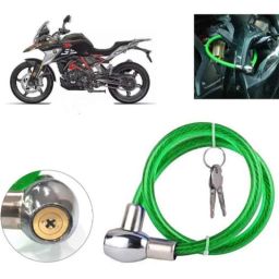 Auto Pearl PVC &a; Plastic Green Heavy Duty Cable Lock for G 310 GS, 029-picture-0