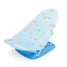 Safe-O-Kid Blue Washable Soft Mesh Baby Bather for 0-12 Months Baby, Size: L, SOK9BATH05-15