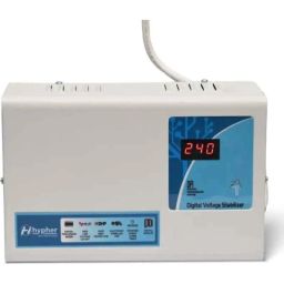 Hypher 4kVA 170-280V White Digital Voltage Stabilizer for Upto 1.5 Ton AC-10