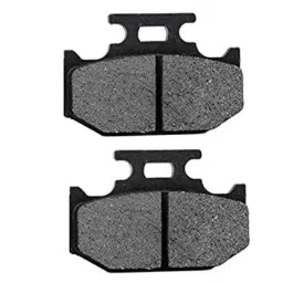 AOW Rear Brake Disc Pad Compatible for Yamaha R15 Version 3 (Black) E-01-image-74