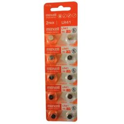Maxell LR41 1.5V Alkaline Cell Battery, (Pack of 200)-image-50