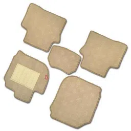 Elegant Jewel 5 Pcs Polypropylene &a; Non Woven Anthra Carpet Car Floor Mat Set for Maruti Suzuki Ciaz-picture-28