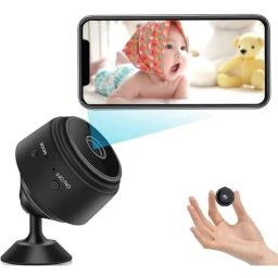 Onfit 2MP 1080p HD Mini Magnet Wi-Fi CCTV Security Camera for Home &a; Outdoor, MAG04-35