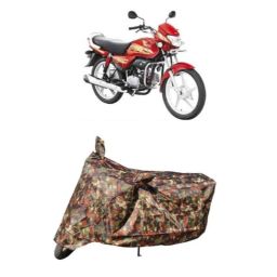 Winted Polyester UV &a; Water Resistant Bike Body Cover for Hero HF Deluxe, WIN-P-154-image-35