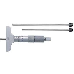 Mitutoyo 0-150mm Micrometer Type Vernier Depth Gauge with 6 Pcs Interchangeable Rod, 129-112-image-68