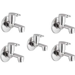 IRIS Prime Brass Chrome Finish Bib Cock (Pack of 5)-image-28