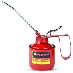 Freemans 3/4 Print 375cc Steel Red Powder Coated Oil Can, OC34-picture-37