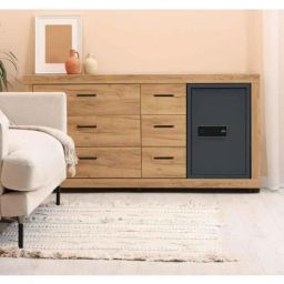 Godrej NX Pro Plus Digi+Bio 70 Litre Home Locker with Inbuilt I-buzz Alarm, Automatic Freeze, Low Battery Indicator &a; Master Password image 4