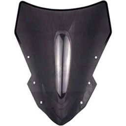AOW Visor Glass (Black) Universal for All Bikes A21-6