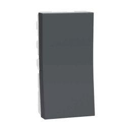 Schneider Electric Miluz Zeta 10A 1 Module Polycarbonate &a; Polyamide Anthracite Switch, MZSW101M1W_AN-33