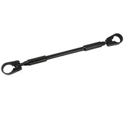 AOW Handlebar Cross Bar Steering Wheel Strength Lever Bar (Black) for Yamaha FZ-S-24