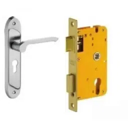 Dorset HL Series Reny 8 inch Brass Antique Brass Finish Door Handle Lock Set with Mortise Latch (Pack of 4)-picture-18