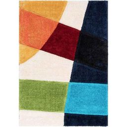 Carpetify 3x5ft Multicolor Modern Geometric 3D Textured Thick &a; Soft Shaggy Fur Rug Carpet, 0928Z2WTRVC-picture-31