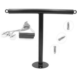 Physio International 50-100cm Metal Black T-Shape Pulley Exerciser for Frozen Shoulder Exercise-38