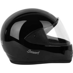 Turtle THC-101 Polypropelene Black Full Face Helmet, Size: Medium-picture-11