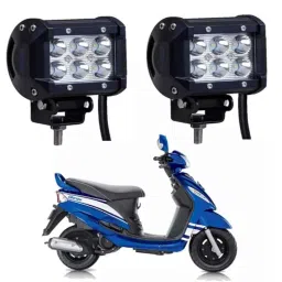 Cartronics 18W 6 LED Aluminum Bar Fog Light for Mahindra Rodeo 125-picture-47