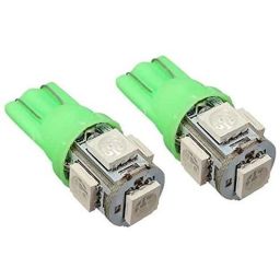 AOW 5 SMD (Green) LED Parking Bulb Pilot Light/License Plate car Lights for Land Rover Freelander 2 (PAIR/DC-12V)-24