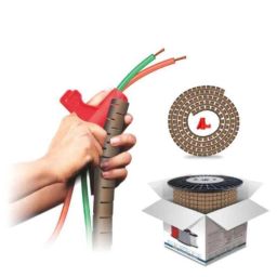 Noveau Safe-T-1ST 16mm 50m Virgin HDPE Metallic Brown Cable Zipper, NSFZ16MB0050-image-17