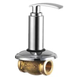 Drizzle Soft 20mm Brass Chrome Finish Silver Concealed Stop Cock, ACON20SOFT-picture-3