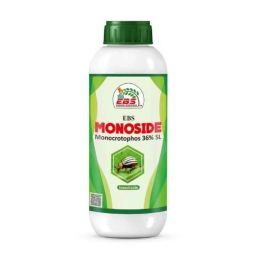 EBS Monoside 1 Litre Monocrotophos 36% SL Insecticide for Brown Plant Hopper, Green Leaf Hopper, Bollworms, Aphid, Jassid, Thrips &a; Whitefly-image-62