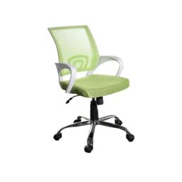Regent Voom Net &a; Metal White &a; Green Chair with Modle Handle (Pack of 2)-31
