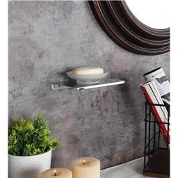 Voltizi Stainless Steel Rust Free Wall Mounted Bathroom Soap Dish with Glass Case-picture-45