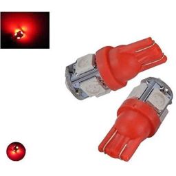 AOW 5 SMD (RED) LED Parking Bulb Pilot Light/License Plate car Lights for Hyundai i10 (PAIR/DC-12V)-image-69
