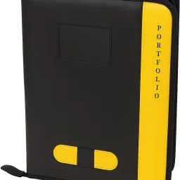 FAUX LEATHER PACK OF 1 PC B4 Size Multi-Color Exec. Files & Folders with 20-Leaf Capacity-image-0