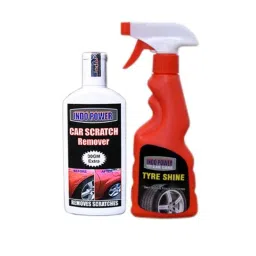 Indopower Ff689 250ml Tyre Shiner Spray &a; 100g Car Scratch Remover Combo, AHh691-image-65