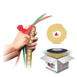 Noveau Safe-T-1ST 10mm 50m Virgin HDPE Metallic Gold Cable Zipper, NSFZ10MG0050-image-42