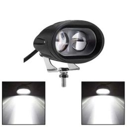 AllExtreme EX2OFW1 2 LED 20W White Oval Projector LED Spot Fog Light-41