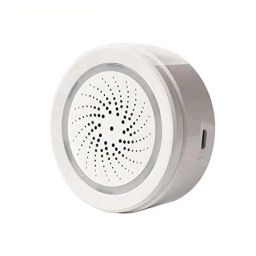 Okos Wi-Fi Smart Home 3-in-1 Siren with Temperature &a; Humidity Sensor-12
