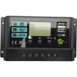 Sunkart 10A 12-24V 120W LCD Display Solar Charge Controller-37