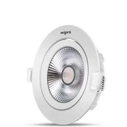 Wipro Garnet 9W Warm White COB Downlight, D320927-picture-31