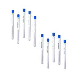 Mittal Meditech 6 inch Cotton Sterilized Swab Sticks with Plastic Tube, MMST010 (Pack of 10)-image-1