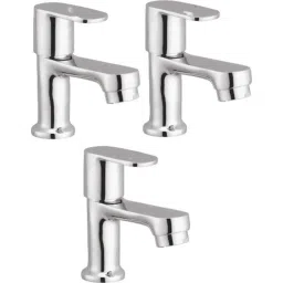 IRIS Ocean Brass Chrome Finish Pillar Cock (Pack of 3)-image-57