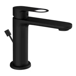 Jaquar Ornamix Prime Black Matt Single Lever Basin Mixer with 450mm Braided Hose, ORP-BLM-10051BPM-picture-15