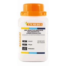 TM Media 100g Mrs Selective Agar Base W/Clindamycin-Ciprofloxacin, TM 2217-image-3