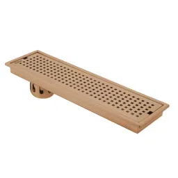 Ruhe 32x4 inch Stainless Steel 304 Rose Gold PVD Coated Palo Shower Drain Channel, 16-0124-11-picture-28