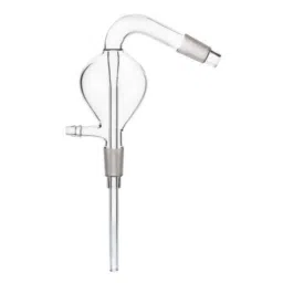 ABGIL B-40 Borosilicate 3.3 Glass Steam Distillation Head Sloping Adapter, ABG588-3