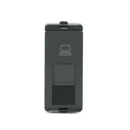 Schneider Electric Livia RJ45 CAT6 Pebble Grey Data Outlet with Shutter, P4046_DG (Pack of 10)-picture-18