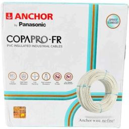 Anchor Copapro 1.5 Sqmm FR PVC Insulated White Industrial Cable, Length: 90 m-picture-33