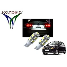 Kozdiko 2 Pcs 1.2W T10 9 SMD LED Parking &a; Number Plate Bulb Set for Nissan Terrano-picture-25
