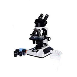 Sky Technology 10x Pathological Doctor Compound Student Binocular Microscope Kit-5